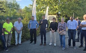 Site des Gorges : inauguration du village des associations et du boulodrome
