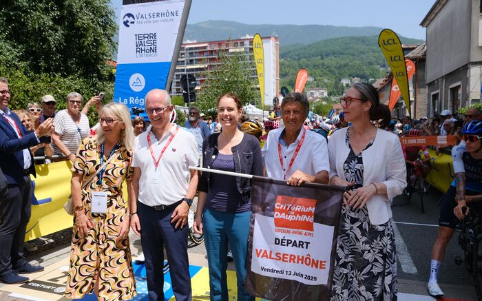 Critérium du Dauphiné : un départ festif à Valserhône !