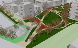 Grand parc de Musinens et skatepark