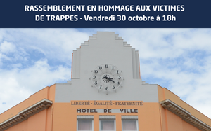 Rassemblement en hommage aux victimes de Trappes